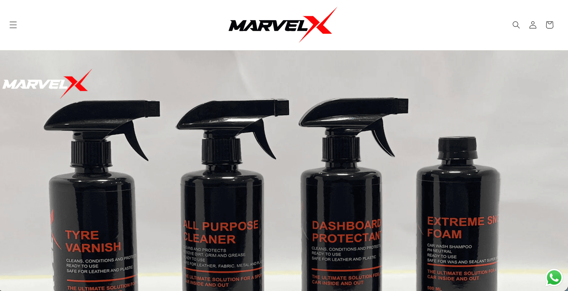 MarvelX — Automotive Parts Store